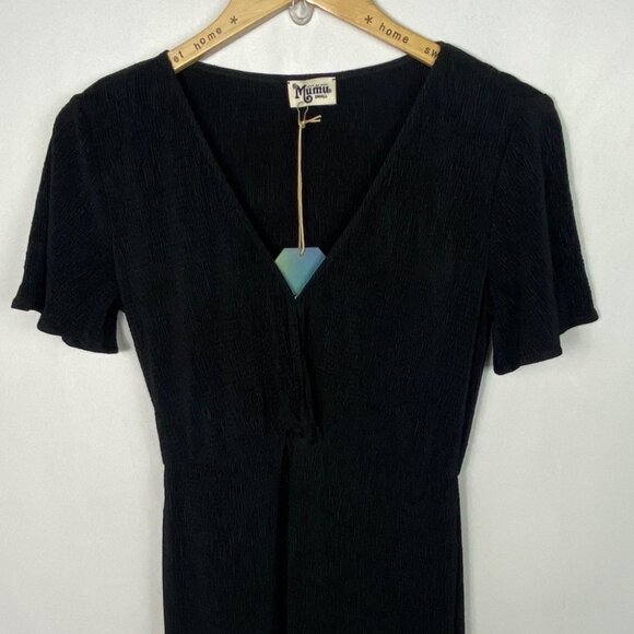 NWT Show Me Your Mumu Daniella Jumpsuit Black Size Small New With Tags Bohemian - Picture 9 of 15